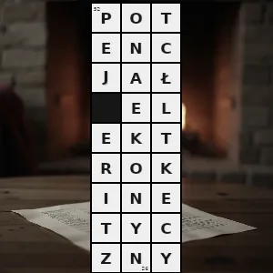 Hasło krzyżówkowe potencjał występujący przy powierzchni ciała stałego lub innych cząstek rozproszonych emulsje kontaktującej się z roztworem elektrolitu określany na granicy poślizgu - potencjał elektrokinetyczny – rozwiązanie, synonimy, podpowiedzi i definicje krzyżówkowe